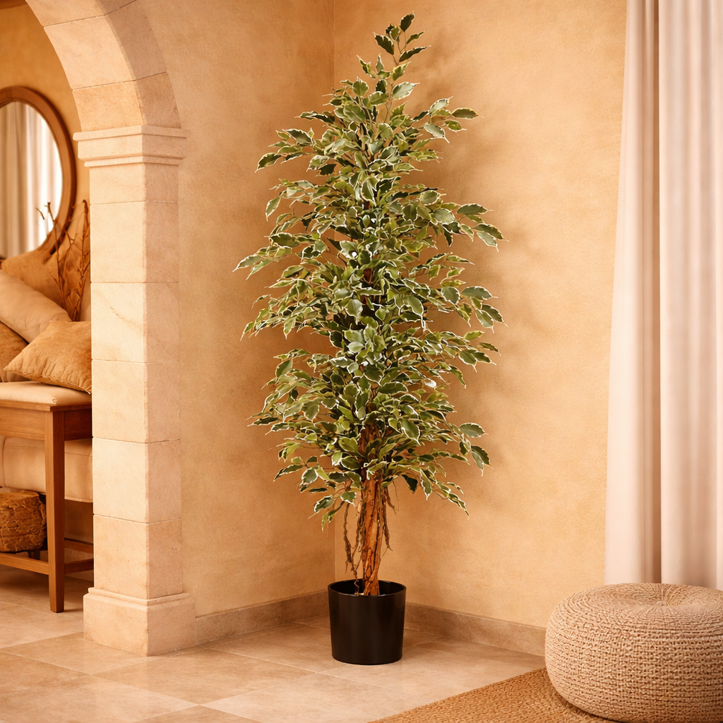 Ficus Exotica. 170 Cm. Variegata.