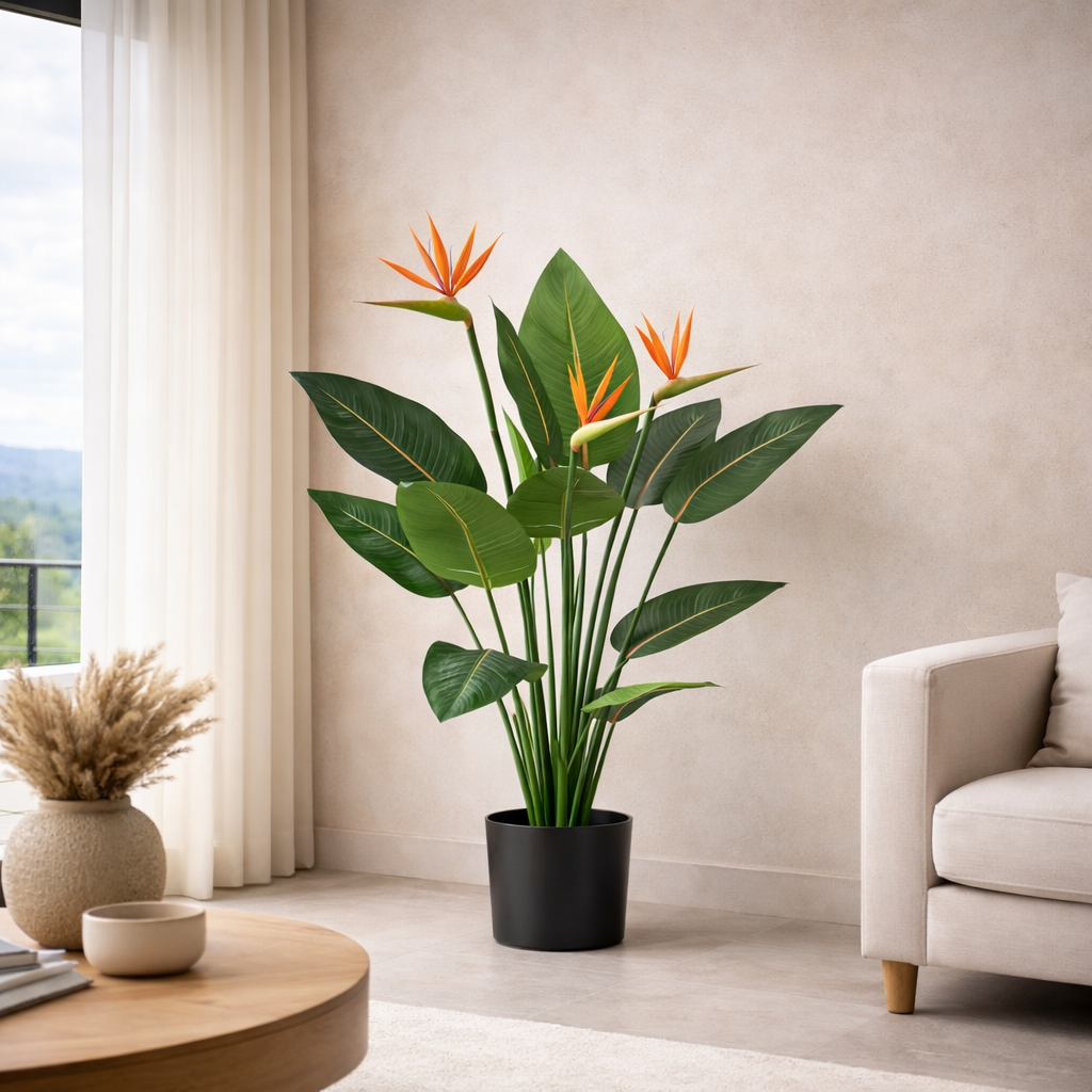 Strelitzia Artificial de 133 cm · BOSSVI