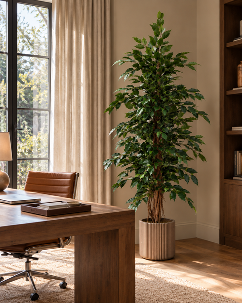 Ficus exótica artificial de 170 cm, la planta entera · BOSSVI