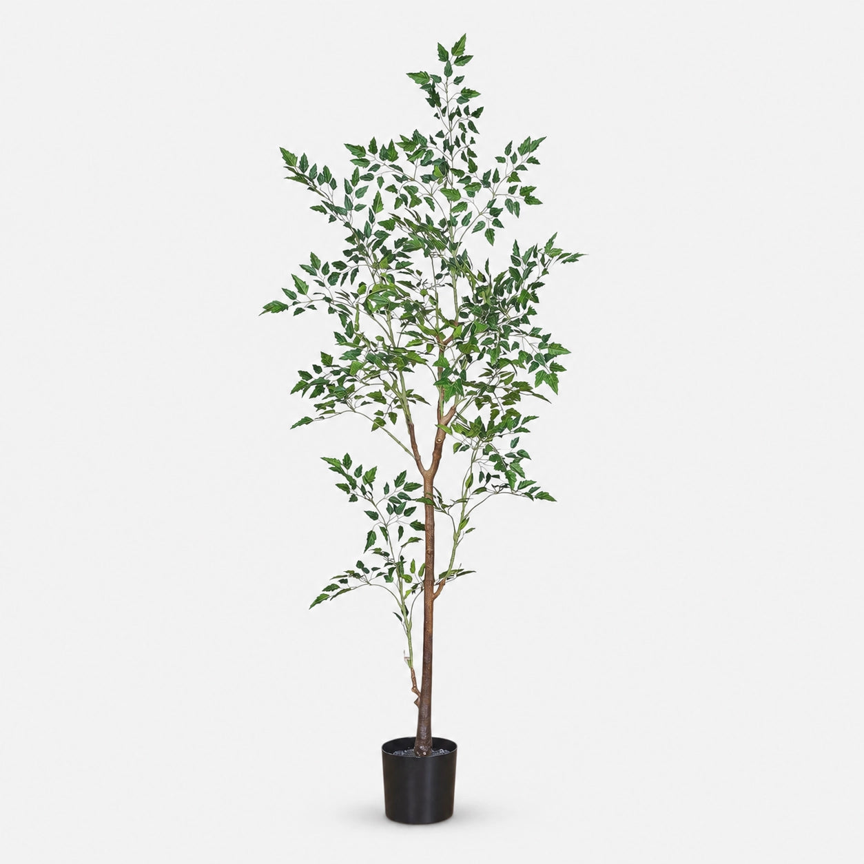 Nandina Compacta Artificial en Maceta
