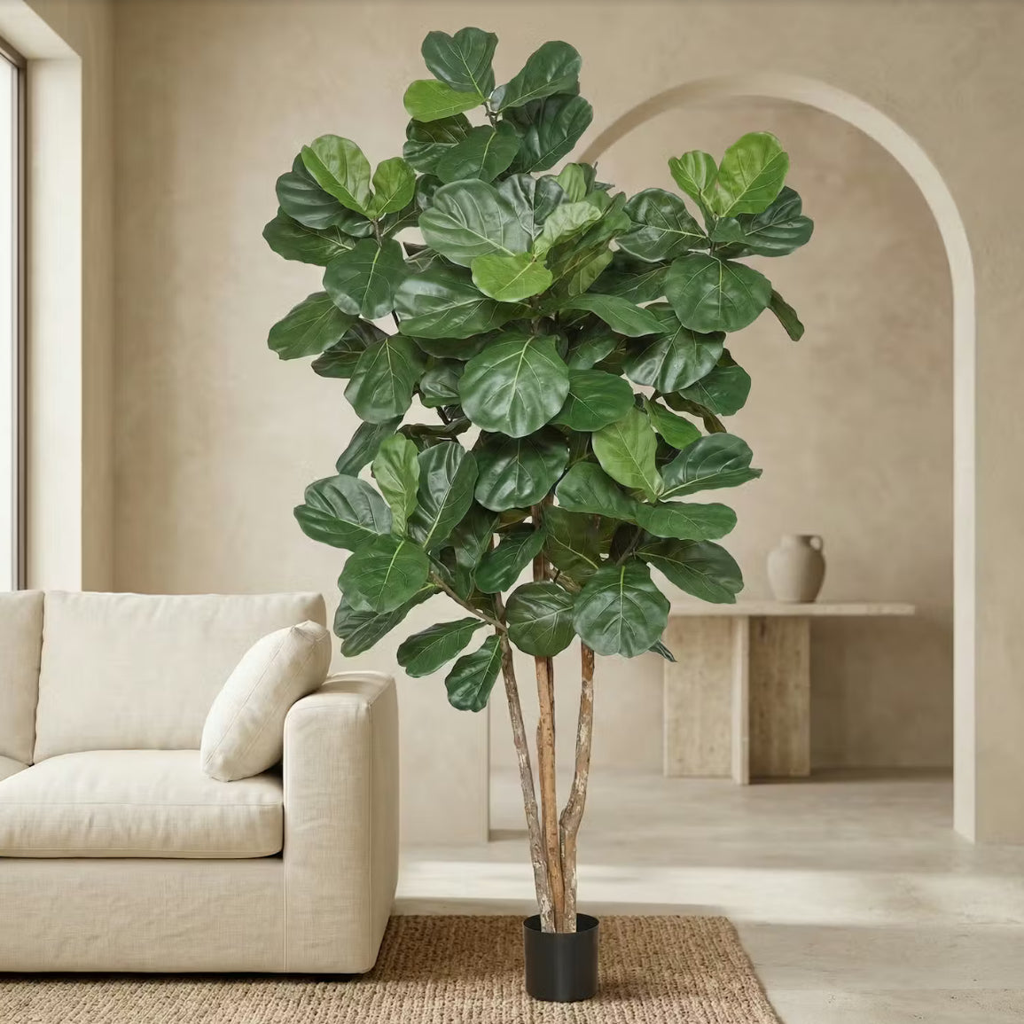 Ficus lyrata artificial · 230 cm