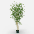 Maceta de Bambú Artificial Mediana