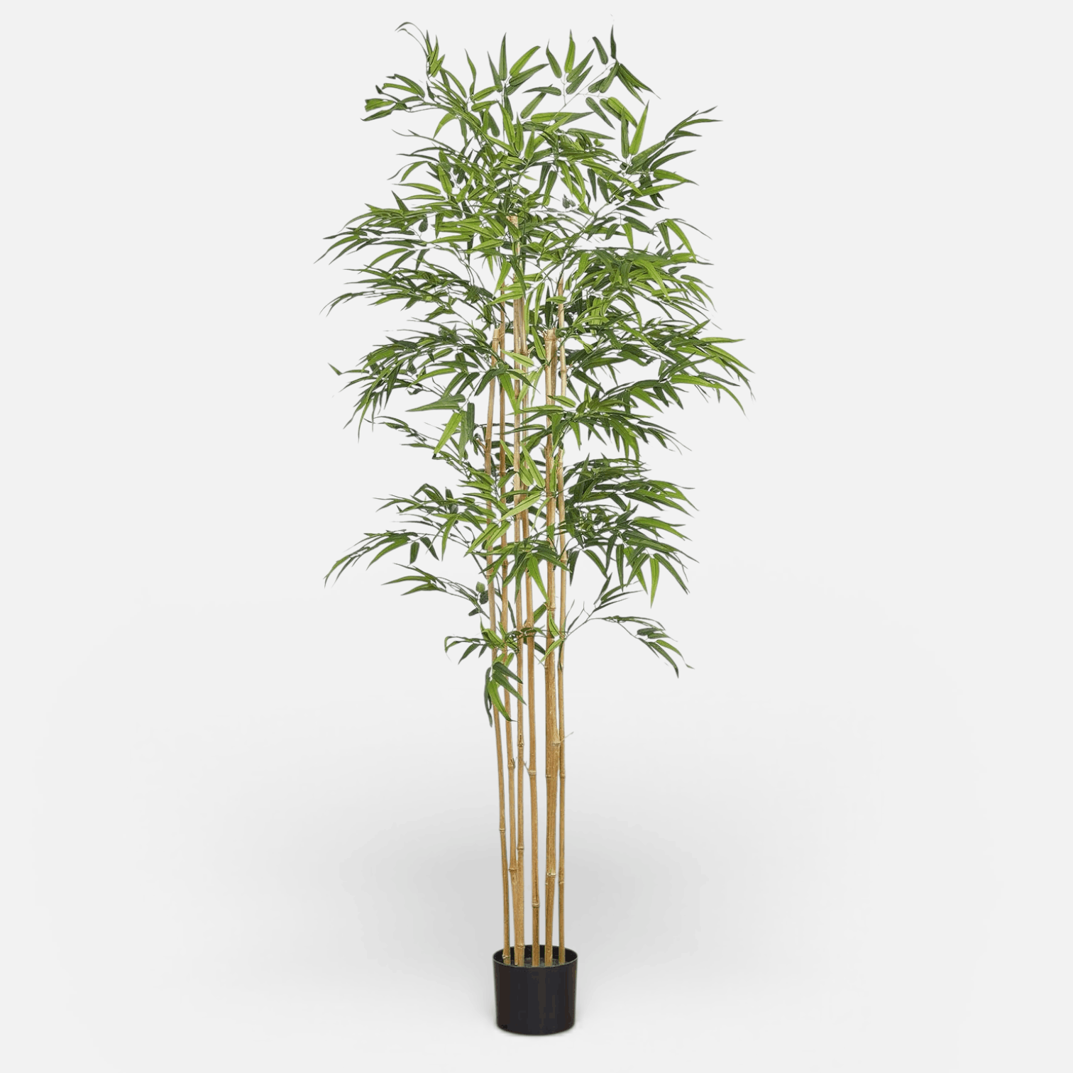 Maceta de Bambú Artificial Compacta