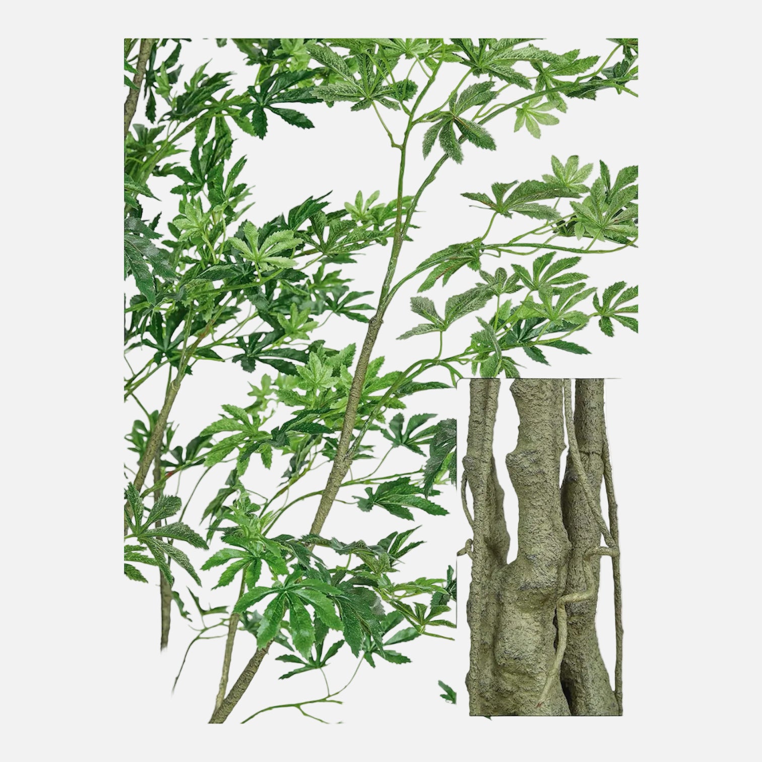 Maple Artificial Verde Oscuro