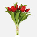 Ramo de Tulipanes Artificiales Hoja Grande