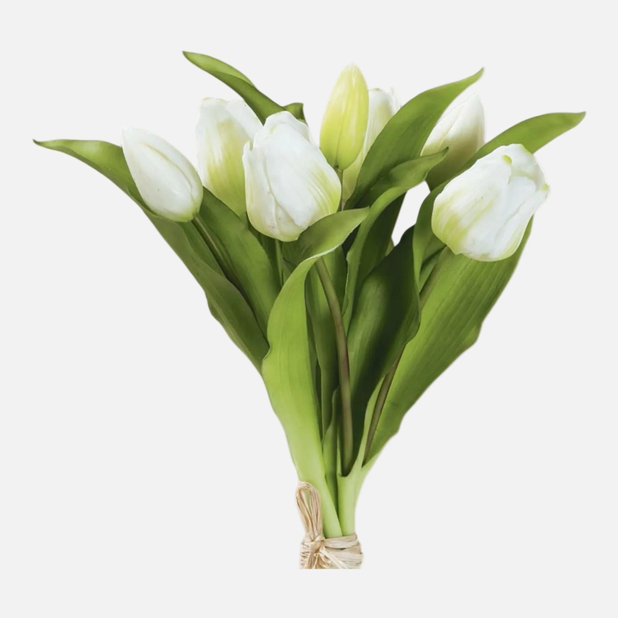 Ramo de Tulipanes Artificiales Hoja Grande