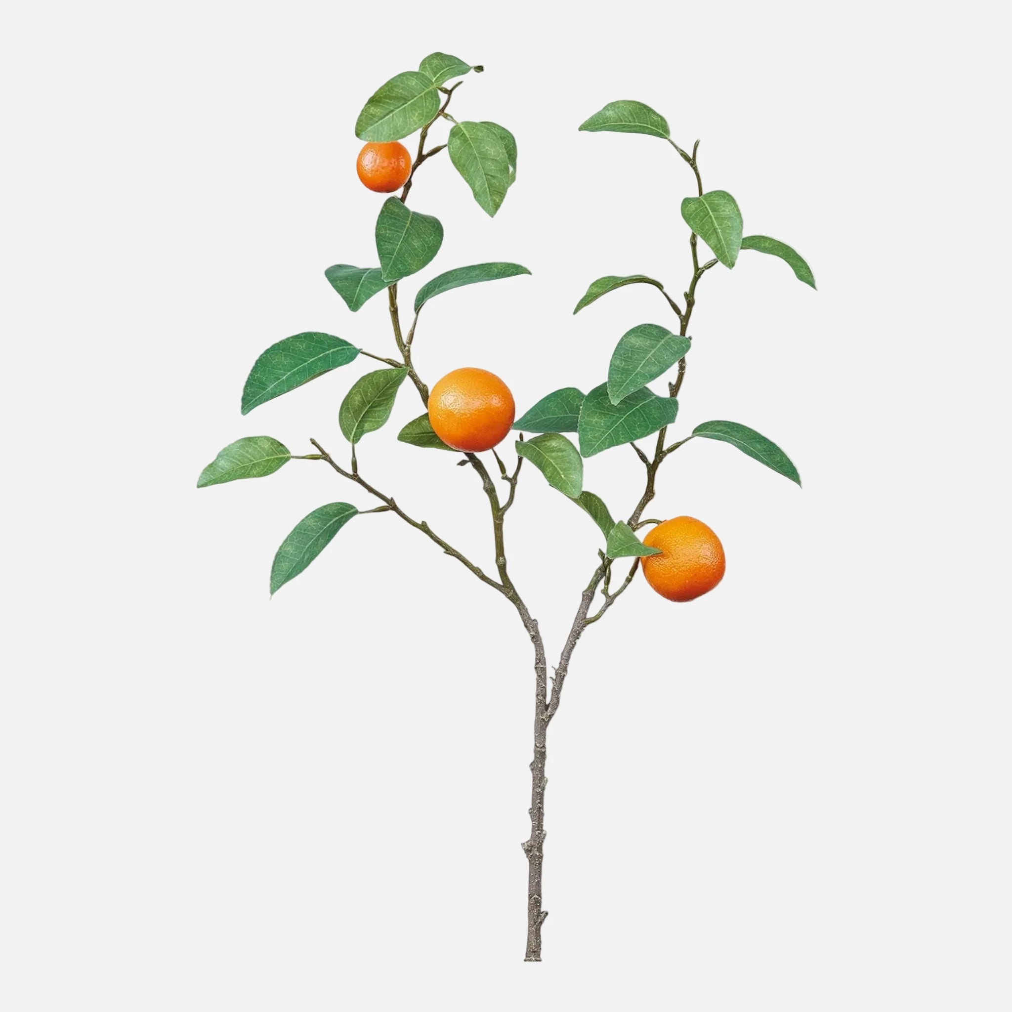 Rama de Naranjo Artificial con Frutos