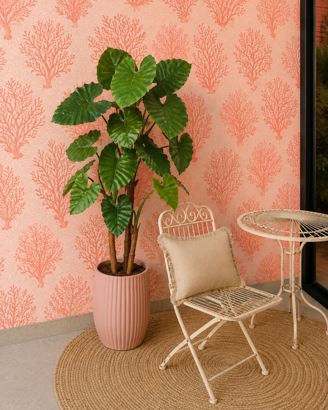 Alocasia Artificial Compacta