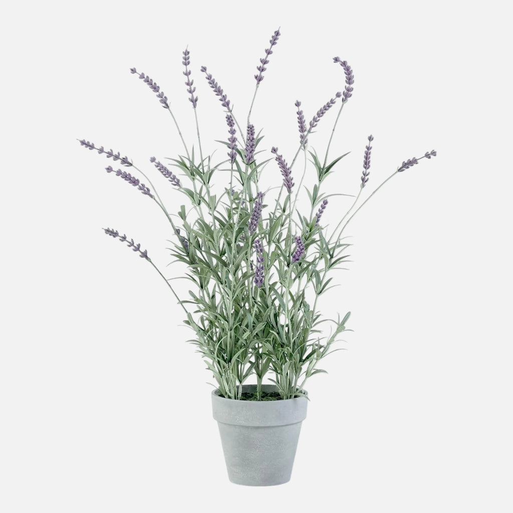 Lavanda Artificial en Maceta