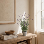 Lavanda Artificial en Maceta · BOSSVI