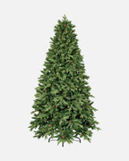 Abeto artificial balsámico con piñas de 240 cm · BOSSVI