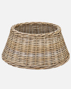 Cubrebase de mimbre para árbol de Navidad de Ø55 x 26 cm (boca de Ø40 cm) · BOSSVI