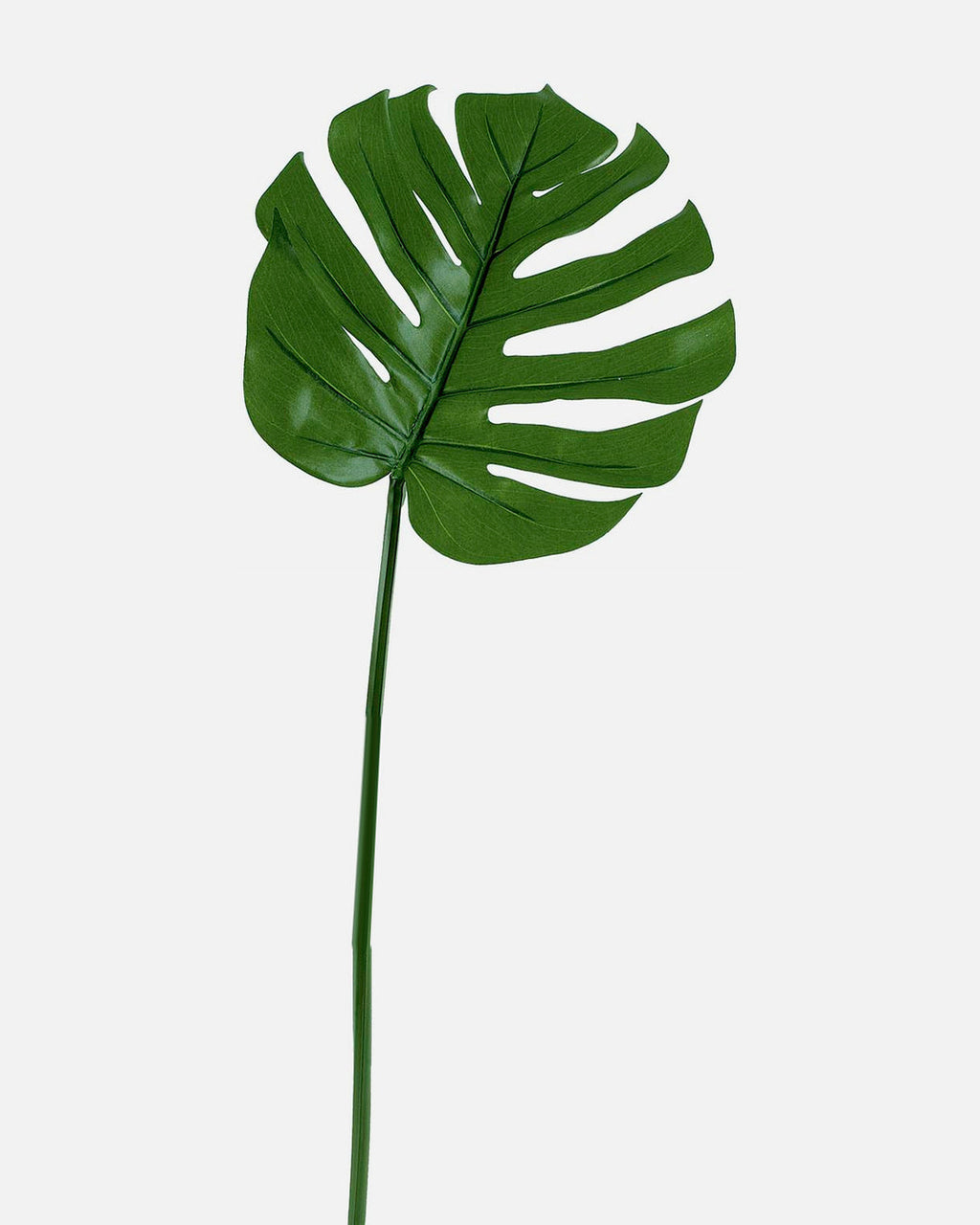 Hoja de Philodendron Artificial de 70 cm, color verde · BOSSVI