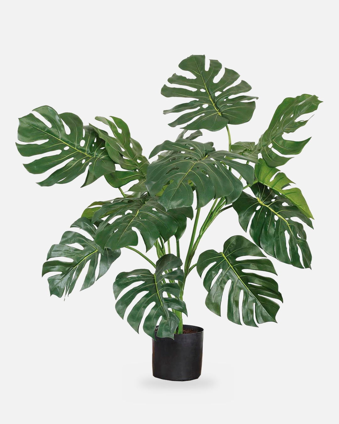 Monstera Artificial de 85 cm, color verde · BOSSVI