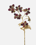 Rama artificial de moras doradas de 78 cm · BOSSVI